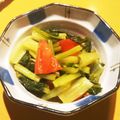 ぽこたんぽ's cooksnap of when they made 小松菜・トマトのコールスロー♪さっぱり♪.