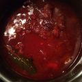 inLondon's cooksnap of when they made 牛肉の赤ワイン煮込み ＊活力なべ＊圧力鍋.