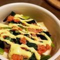 あすまなちゃんママ's cooksnap of when they made ♥厚揚げほうれん草明太おつまみグラタン♥.