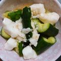 ★stitch☆'s cooksnap of when they made ❖叩いたキュウリと長芋の柚子胡椒麺つゆ❖.