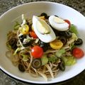 White_Bear's cooksnap of when they made オリーブと蕎麦のサラダ.