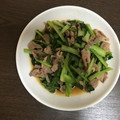 とまえさん's cooksnap of when they made 豚バラ肉と青梗菜のとろみ炒め.