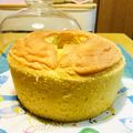 ゆ、き、を、's cooksnap of when they made 基本のシフォンケーキ　HM　簡単.
