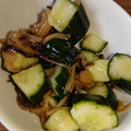 mikiha5's cooksnap of when they made 角切りきゅうりとなめたけの塩昆布あえ.