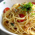 いなばっくす☆'s cooksnap of when they made 簡単和風冷製パスタ.