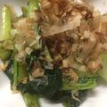 オールボン's cooksnap of when they made 小松菜のおひたし.