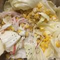 オールボン's cooksnap of when they made カニカマとキャベツのマヨサラダ.