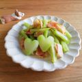 Newチヨコっと♪'s cooksnap of when they made 節約♡ブロッコリーの芯とベーコンの炒め物.