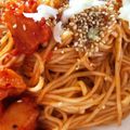 ビリー中毒's cooksnap of when they made 簡単アレンジ　ビビン素麺.