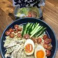 AOUMII☆'s cooksnap of when they made 冷やし塩ラーメン(サッポロ一番アレンジ).