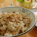markII's cooksnap of when they made 秋刀魚きゅうりのまぜごはん.