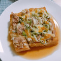 しばちゃそ's cooksnap of when they made 厚揚げのツナマヨチーズ焼き.