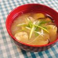あゆまんま♪'s cooksnap of when they made なすと油揚げの味噌汁.