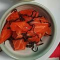 まな姫's cooksnap of when they made サーモンの塩昆布和え.