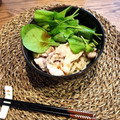 marikos's cooksnap of when they made 【簡単】豚と水菜の冷やしうどん.