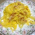 ゆうななぴかりママ's cooksnap of when they made 絶品カルボナーラ.