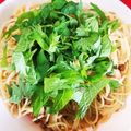 まいあみちゃん's cooksnap of when they made イカ納豆と青じその冷たいスパゲッティー.
