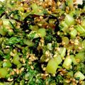 パリトントン's cooksnap of when they made かぶの葉の常備野菜　朝ごはんの一品に。.