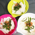 よしやん★'s cooksnap of when they made ☆簡単☆長芋の梅肉大葉和え.