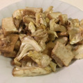 papikun's cooksnap of when they made 春キャベツと豚こまと厚揚げのごま味噌炒め.