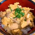 myanwoo's cooksnap of when they made 焼肉のたれで作る親子丼.