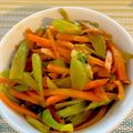 はっぱ子's cooksnap of when they made ∮人参とピーマン✰カレー✰彡きんぴら ∮.