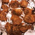 ピング〜's cooksnap of when they made 冷凍豆腐で揚げないからあげ.
