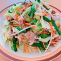 ☆３匹の子ぶた☆'s cooksnap of when they made ご飯すすむ！大分名物シャキシャキにら豚.
