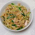 ダイエットきてぃ's cooksnap of when they made モヤシときゅうりとハムの簡単！中華サラダ.