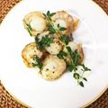horseland's cooksnap of when they made ブルゴーニュ風＊ホタテの前菜.