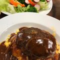 あんどーなつ★'s cooksnap of when they made ふわとろオムライス☆煮込みハンバーグのせ.