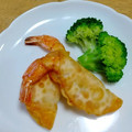 ふみこばあ's cooksnap of when they made 節約☆かさ増しエビフライ風餃子.