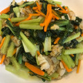 クックRH54KT☆'s cooksnap of when they made 【手抜き】ターサイと人参の野菜炒め.