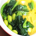 た。そ。's cooksnap of when they made 枝豆とほうれんそうのおひたし♪簡単.
