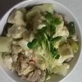 aizu_po's cooksnap of when they made 豆腐とブタ小間の味噌炒め丼.