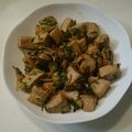 ラフロイグ31年's cooksnap of when they made 鰹のたたきをリメイク☆生姜と鰹の角煮☆.