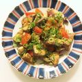 sakuko99's cooksnap of when they made 【スタミナ】鰹とトマトのにんにくソテー.