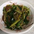 うぐいす♪'s cooksnap of when they made レバニラ炒め.