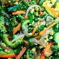 口腔外科医☆ゆっきー's cooksnap of when they made 苦くない！豆腐のゴーヤチャンプル.