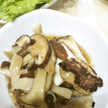 みみ母's cooksnap of when they made シソ入り鶏つくね♡簡単きのこの和風ソース.