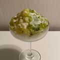 チーズスキヨ's cooksnap of when they made 2色のキウイでキラキラかき氷.