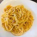白飯大好き's cooksnap of when they made 簡単‼お店の味♪カルボナーラ♪.