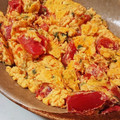 よもニャン's cooksnap of when they made 中華☆卵とトマトの炒め.