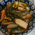 ☆ドキンちゃん☆”'s cooksnap of when they made さつま揚げと蒟蒻と切り昆布のサッと煮！.