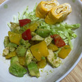 小黑96's cooksnap of when they made アボカドと鶏のわさび炒め.