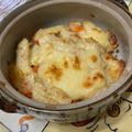 居眠り姫愛's cooksnap of when they made 温野菜とサラダチキンのチーズグリル.