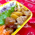 YUH♡ママ's cooksnap of when they made ♡鶏もも肉とじゃがいもの粒マスタード炒め.