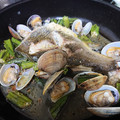 さっちゃん３２'s cooksnap of when they made いさきとあさりの簡単アクアパッツァ☆.