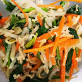 はーちゃんひーちゃん's cooksnap of when they made ほうれん草ともやしのアッサリ塩ツナ和え.