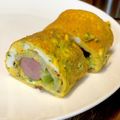 料理に目覚めた高校生's cooksnap of when they made 簡単お弁当✿春キャベツのチーズオムレツ.